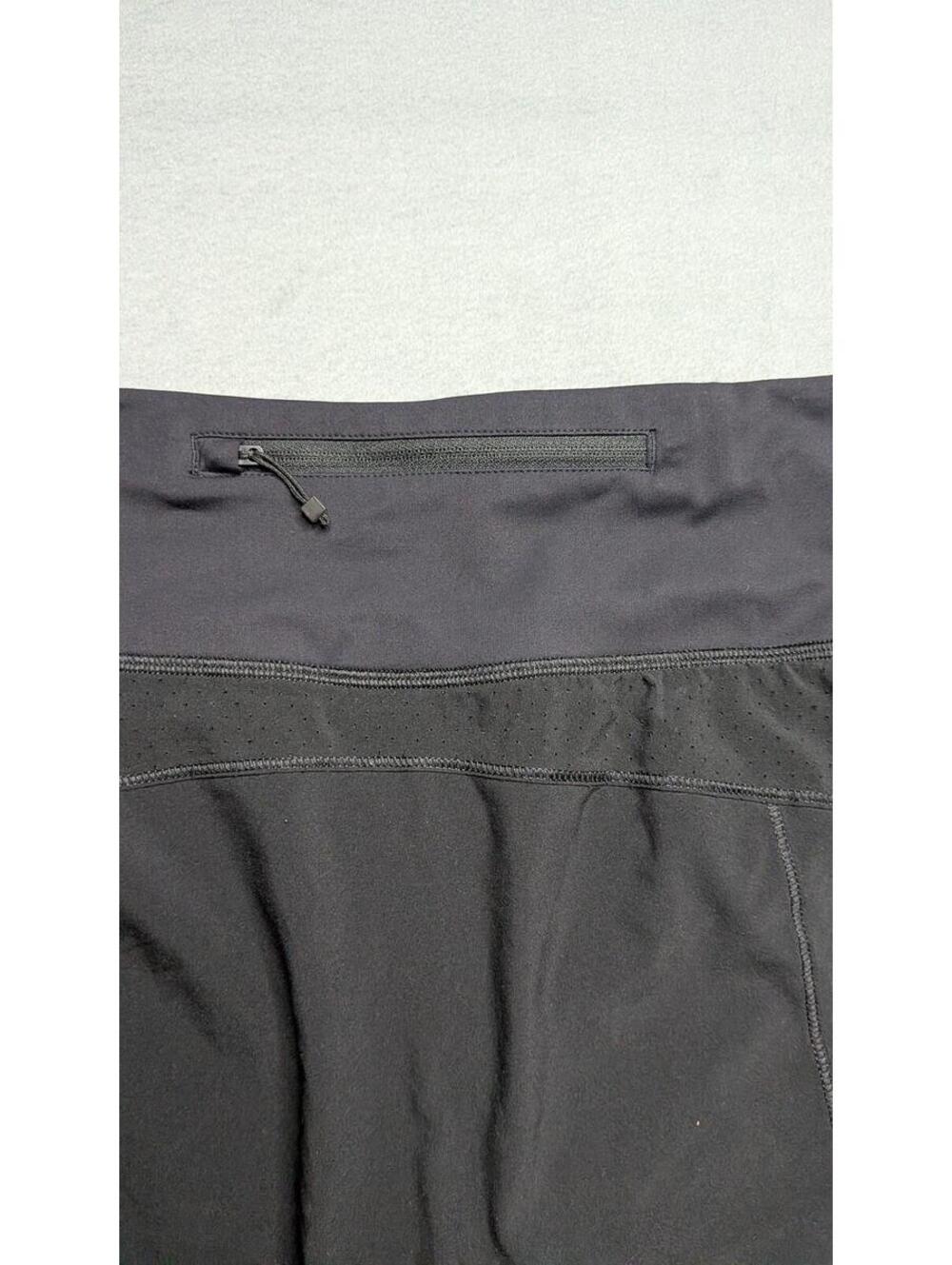 Athleta Run With It Skort Womens M Black Mesh Pockets Short Athletic Running - Picture 6 of 9
